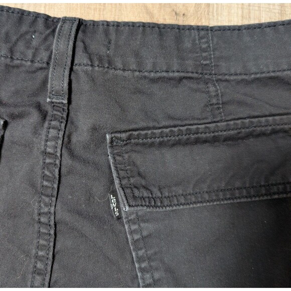 Levi's Size 29 Cargo Pants '94 Baggy Wide Leg Black Utility Skater Grunge - Picture 5 of 11